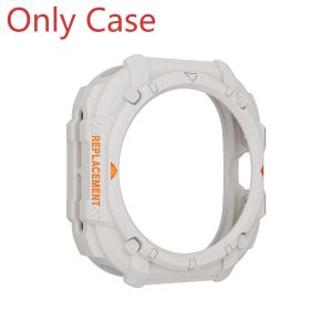 Case+Strap for Samsung Galaxy Watch Ultra 2025 47mm Silicone Sport Bracelet Correa for Galaxy Watch 7 Ultra 2 Strap Accessories
