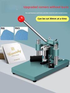 Good Heavy Duty round Corner Cutter Paper Trimmer Card Cutting Machine Manual Edge Rounder PVC Cutting Tool Office Equipment