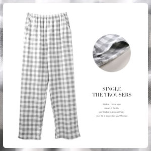 me home wear | Xinjiang Cotton Sleep Pants Loose Fit Large Size