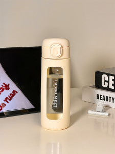 High Borosilicate Glass Tea Cup for Women Food Grade Mini Portable Simple Design Heat Resistant Tea Brewing Water Cup