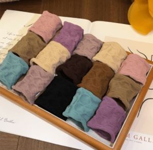 【Fairy Castle】5pcs High Elastic Durable Rubber Band Female Hair-Binding Seamless Hairband Leather Cover Female Head Rope Thick and Durable Hair Rope Headdress