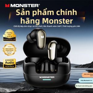 monster | Bluetooth In-Ear Noise-Canceling Gaming Headphones