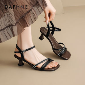 Daphne | High Heel Sandals for Dress Enhancement Toecap Roman Style