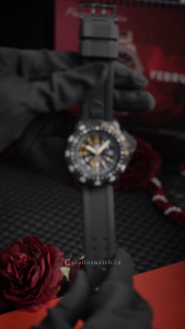 Jam Tangan Pria Luminox L-8825.H.SET Recon Point Man 8820 Series Heritage Wrist Watch Black Dial Rubber Strap