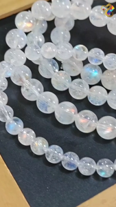 Super Premium Grade Natural Madagascar Colorful Moonstone Bracelet