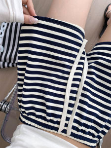 LANMENGYA | Summer High Waist Drawstring Loose Womens Shorts