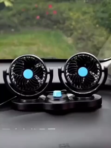Electric Cooling Air Conditioning Truck 12V/24v Dc Micro Car Fan