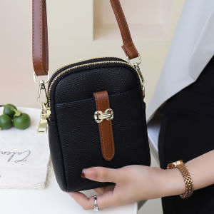 TAOHUALIHUA | Stylish High-end Mobile Phone Crossbody Bag Lightweight Vertical Design