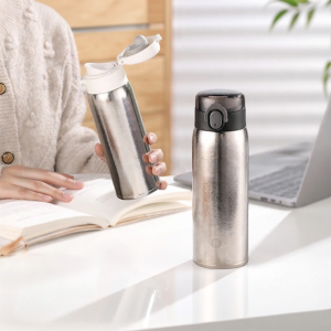 Fuguang | Stainless Steel Insulated Cup with Simple Snap Cap Portable for Men and Women High-end Gift