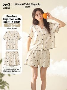 MiiOW | Short Sleeve Cotton Pajamas Set