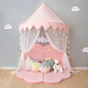Childrens Tent Indoor Kindergarten Reading Area Decoration Wall Hanging Doll House Corner Reading Area Material Toy Tent