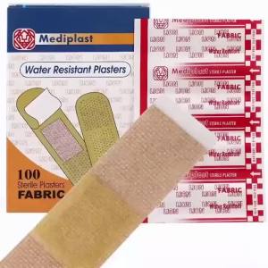 100Pcs Waterproof Cartoon Band-Aids Adhesive Hemostasis Bandages for First Aid Emergency Medical Dressing Sticking Plaster