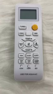 Điều khiển máy lạnh AQUA nút cam . Remote điều hòa FOR AQUA . Tặng pin