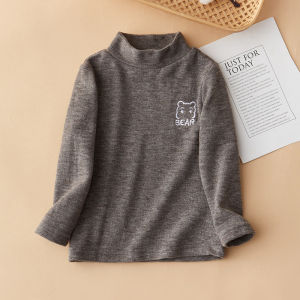 JIFANPAUL | Baby Long Sleeve Half Turtleneck Shirt