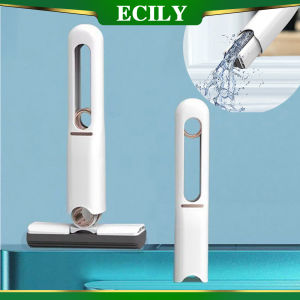 ECILY Nhỏ Nhỏ Lau bọt biển thấm hút Đa Chức Năng Gấp Lau vệ sinh máy tính để bàn Công Cụ Dụng cụ nạo Kính dụng cụ lau nhà lười Bàn Ggạt Nước Nhà Xe Xách Tay rảnh tay Làm Sạch Công Cụ