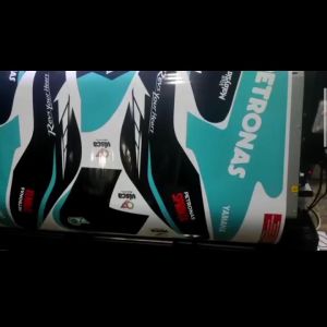 Decal Aerox 155 VVA Lama Striping AEROX 155 Lama Stiker Aerox 155 Old Petro