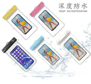 Transparent Waterproof Phone Case for Swimming And Diving Large Size Cross-Border Protection Bag for Mobile Phones Universal Gender