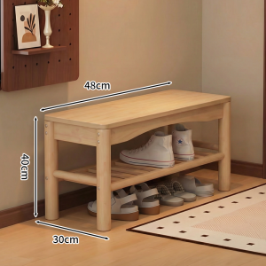 MINGZHIYIFAN | Dust-proof Shoe Cabinet Multi-layer Storage Bench