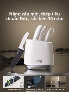 Cooker King | Bộ Dao Bếp Chống Khuẩn Chống Gỉ Chống Mốc Thép Không Gỉ
