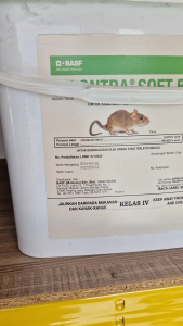 BASF Selontra Soft Bait 5KG - Racun Tikus Profesional Cholecalciferol | Umpan lembut berkualiti tinggi dengan formula berkesan untuk kawalan populasi tikus di ladang kilang dan rumah. Bertindak pantas dalam beberapa hari.