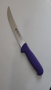 Dao lọc 21cm lưỡi dao cong 1054021 nhập khẩu Đức cho chất lượng lưỡi dao sắc bén dài lâu cán màu xanh tím khói
