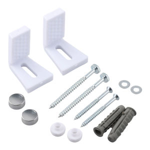 Toilet Bidet L-shaped Foot Mounting Bolts Set Toilet Pan Fix To Floor Kit Repair Fixings Fitting Closestool Anchor Accessories