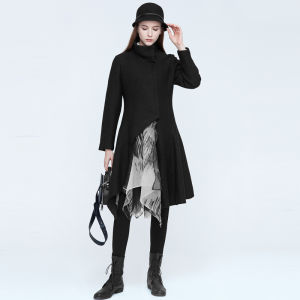 S·DEER | Winter Fashion Irregular Patchwork Long Coat