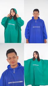 Jas Hujan Ponco Lengan + Celana Optimus / Jas Hujan Optimus Merk Gajah Elephant Brand
