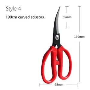 Curved Sewing Scissors Needlework Tool Professional Tailor Scissors Embroidery Scissors For Leather Fabric Cloth Paper Cutting