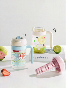 CAROTE | Tea Infuser Glass Cup High Aesthetics 1pc