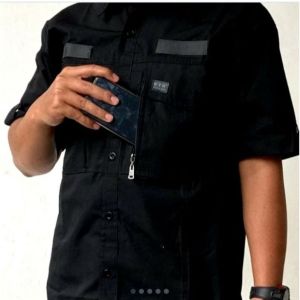 KEMEJA W tacTACTICAL PRIA TERBARU TANGAN PENDEK