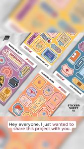 "Nurse On Duty" theme stickers by Project Padayon