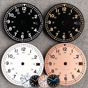 29mm NH35 Pilot Watch Dial MOD Accessories for NH36 NH38 NH70 NH71 NH72 4R35 4R36 for Automatic Men Watch Date Window