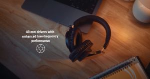 Tai Nghe Over-ear Bluetooth Audio-technica ATH-M20xBT |60H Sử Dụng |Bluetooth 5.0 |Kết nối 2 thiết bị |Hàng Chính Hãng