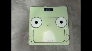 Digital Scale Weighing Weighing Scale Machine Bathroom Scales Weighing Scale Battery Durable Cartoon Charging Electronic Weighing 体重秤