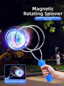 YIRANJIA | Luminous Hand Operated Magnetic Rail Spinning Yoyo