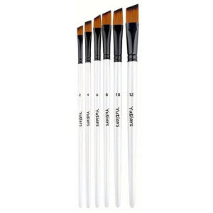 6pcs Artist Paint Brushes Set Artist Paintbrushes For Acrylic Oil Watercolor Acrylic Painting For Body Face Rock Canvas