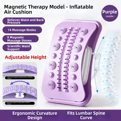 Spine Support and Stretch Lumbar Relief Device