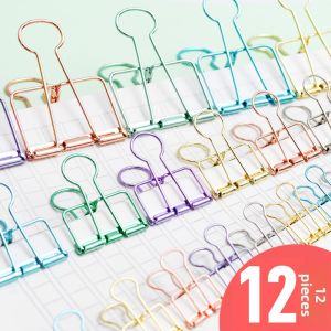 Creative Metal Hollow Out Long Tail Clips Office Supplies