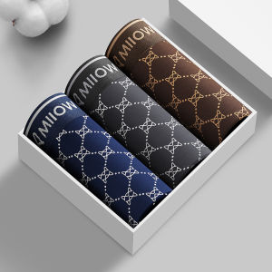 MiiOW | Quần lót nam Catman Cotton nguyên chất 2024 Quần đùi cạp vừa thoáng khí thoải mái cho thanh thiếu niên và người lớn