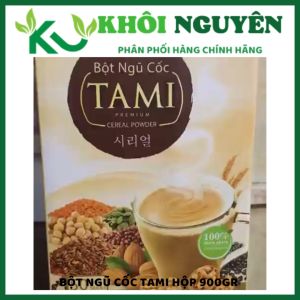 Bột ngũ cốc TAMI loại có đường hộp 900g 50 gói Cty TMF