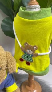KAWAII Pet Shirt Crossbody Belt Series Summer Cute Bear Pet