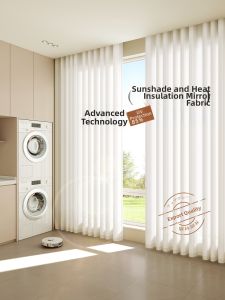 WEILAISHI | Sunscreen Insulation Blackout Light Transmittance Privacy Curtains