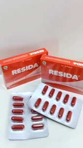 Resida Kapsul Obat Panu Paling Ampuh -Salep Cream Kurap Gatal Gatel Kutu Air Kulit Eksim dan Jamur