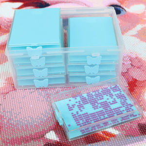 8pcs Diamond Painting Accessories Trays with Lids 8-in-1 Diamond Art Storage and Diamond Art Trays Bead Storage & Line-Up