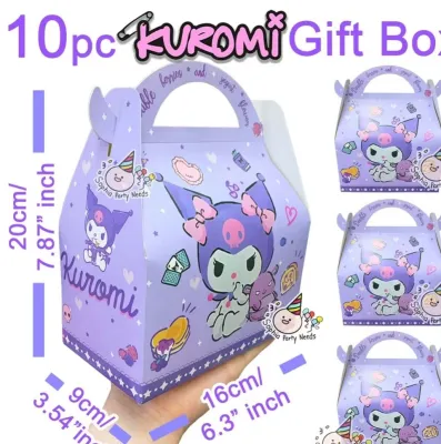 birthday donut lootbag box party container kuromi melody cinamonroll design