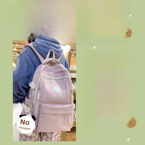 BZBC | Lightweight Large Capacity Backpack BZBC Commuter Style Nylon Fabric For Junior High And High School Students Traveling And School Use