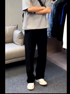 ManStyle-a【Buy 1 Take 1】Mens Pants Korean High Quality Fashion Straight Casual Pants Korean Pants (COD)