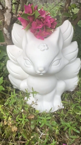 Tượng thạch cao cho bé tô màu "MOON" bé hồ ly 9 đuôi siêu hot tượng siêu to cao