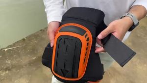 Knee Pads for Work-Heavy Duty Support Kneepads with Gel Cushion and Anti-Slip Straps for Construction Flooring Gardening Clea